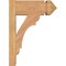 Ekena Millwork Olympic Arts & Crafts Smooth Outlooker, Western Red Cedar, 5 1/2"W x 12"D x 16"H OUT06X12X16OLY03SWR - alternate 2